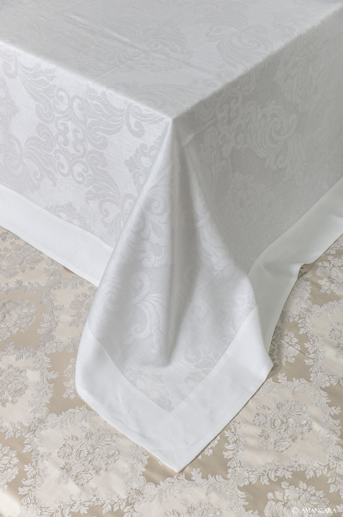 CAPOLIVERI JACQUARD TABLECLOTH