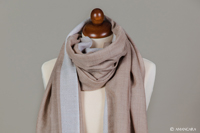 COLORADO BEIGE CASHMERE SCARF