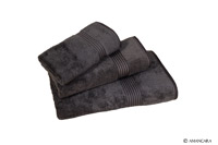 ALASSIO BATH TOWELS - GREY