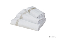 ARABIAN WAVE SILVER BATH TOWEL