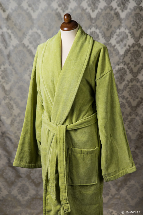 ALASSIO BATHROBE GREEN