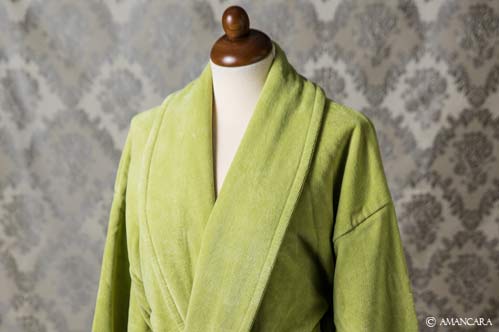 ALASSIO BATHROBE GREEN