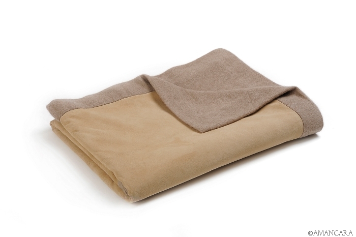 CORTINA CASHMERE THROW BEIGE