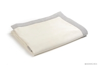 CORTINA CASHMERE THROW WHITE