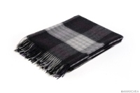 COURMAYEUR CASHMERE THROW GREY