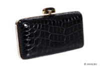 CROCODILE LEATHER CLUTCH