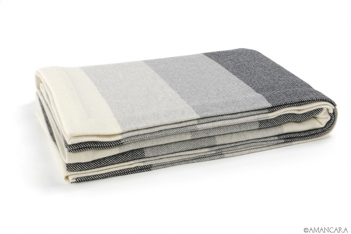 DELFI CASHMERE BLANKET GREY