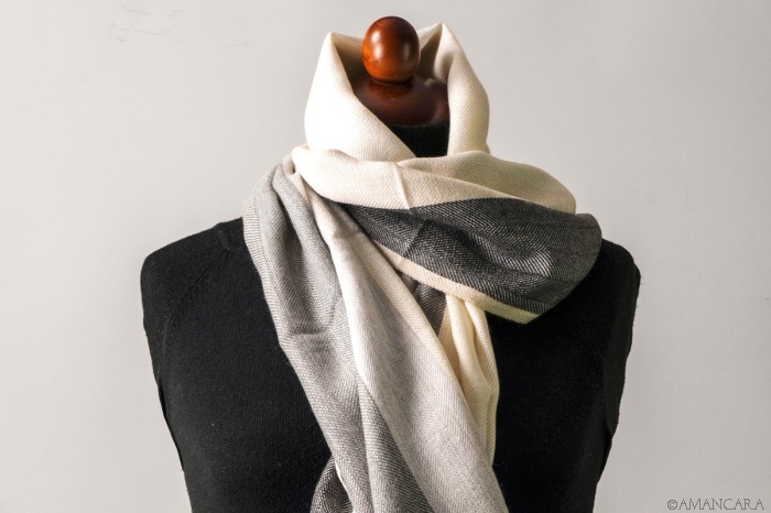 FEATHERTOP CASHMERE SCARF