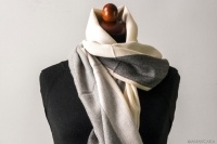 FEATHERTOP CASHMERE SCARF