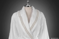 GENEVE BATHROBE WHITE