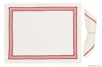 GENEVE PLACEMAT RED