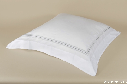 GENEVE GREY PILLOWCASE