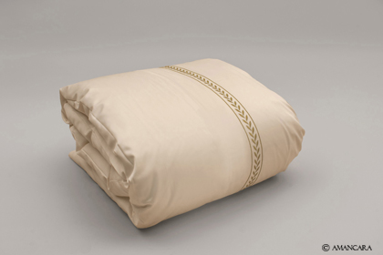 IMPERO DUVET COVER OLIVE GREEN