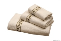 IMPERO BATH TOWELS OLIVE GREEN