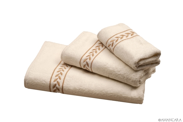 IMPERO BATH TOWELS ORANGE