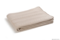 JOSEF CASHMERE BLANKET BEIGE