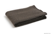 JOSEF CASHMERE BLANKET DARK BROWN