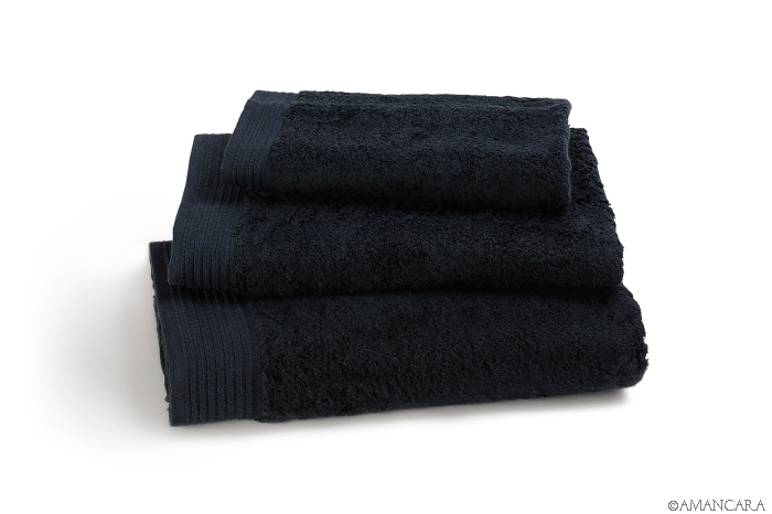 KENT BATH TOWELS  DARK BLUE