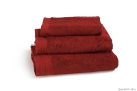 KENT BATH TOWELS RED