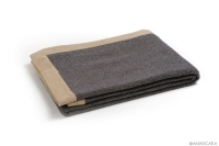 LAUSANNE CASHMERE THROW- BLUE