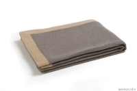 LAUSANNE CASHMERE THROW-GREY