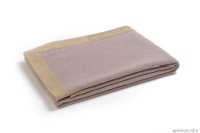 LAUSANNE CASHMERE THROW- LILAC