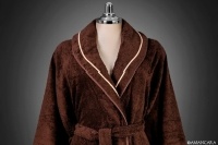 LERICI BATHROBE BROWN