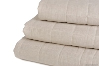 LIVINGSTONE QUILT NATURAL LINEN