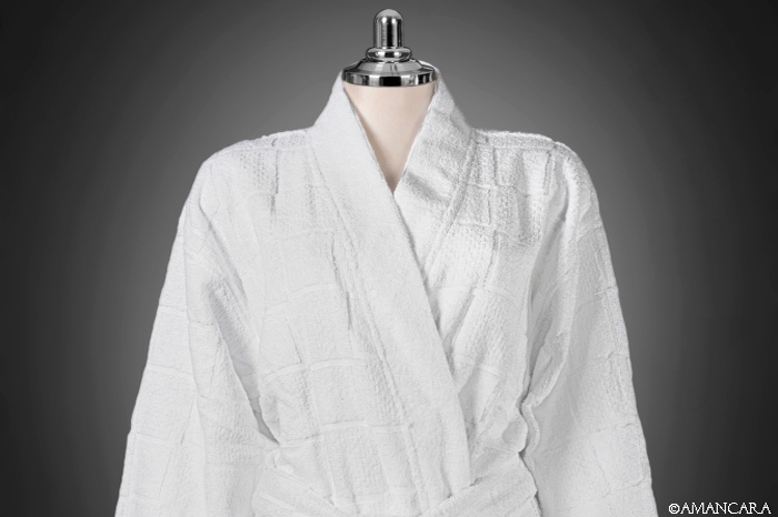 MALAGA BATHROBE WHITE