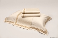 MEDICI BED SET CREAM-GOLD