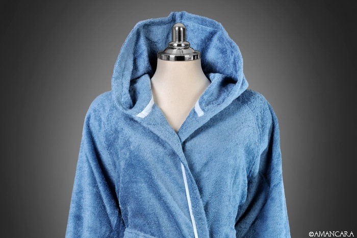 METZ BATHROBE BLUE