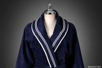 NEWPORT BATHROBE BLUE