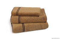 NEWPORT BATH TOWELS COOKIE-BROWN