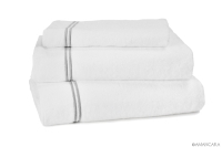 NEWPORT BATH TOWELS SILVER