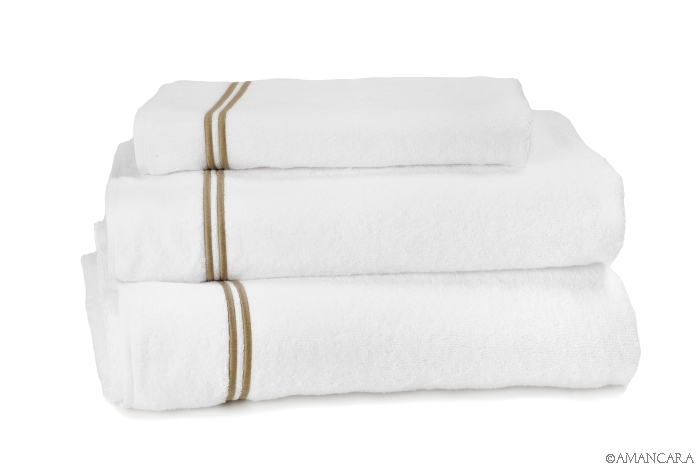 NEWPORT BATH TOWELS GOLD