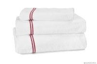 NEWPORT BATH TOWELS RED