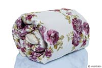 PEONY SILK EMBROIDERED DUVET COVER