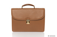 SARA LEATHER BRIEFCASE