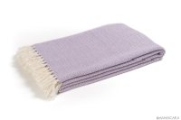 ST. MORITZ CASHMERE THROW-LILAC