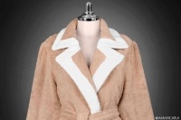 ST. RAPHAEL BATHROBE PEACH