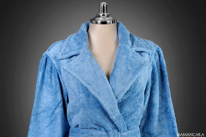 ST. RAPHAEL BATHROBE BLUE