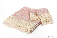 USTICA BATH TOWELS PINK