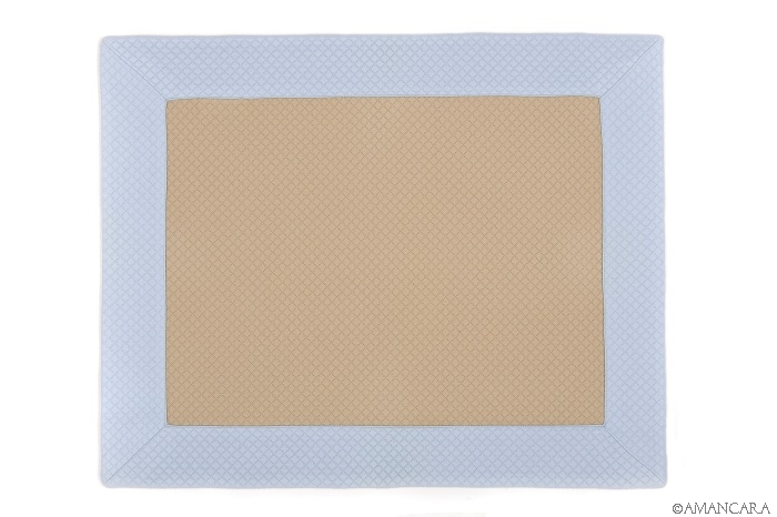 YORK PLACEMAT BEIGE-LIGHT BLUE