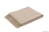 ZURICH CASHMERE THROW BEIGE